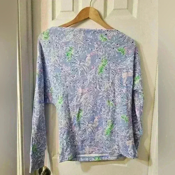 Lilly Pulitzer Sheera One-Shoulder Top - Picture 6 of 6